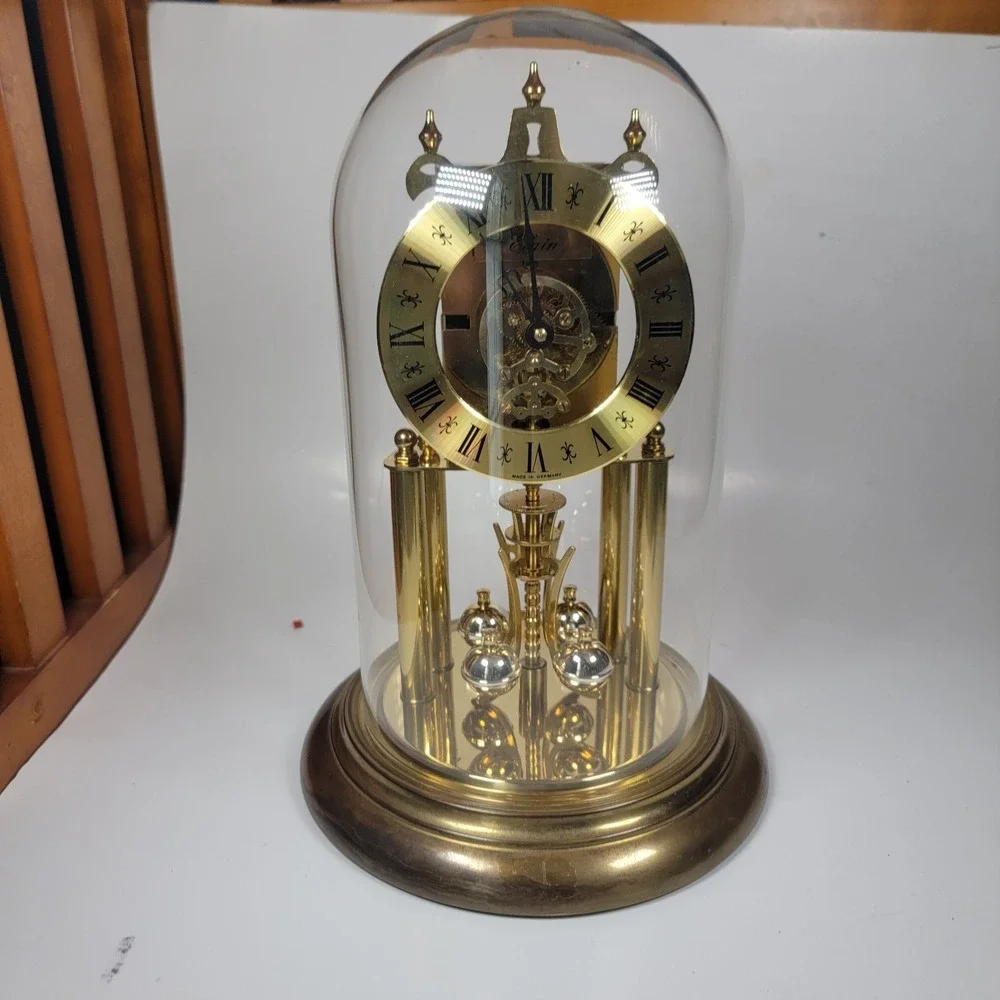 Vintage Elgin S. Haller 400‎ Day Anniversary Clock German 